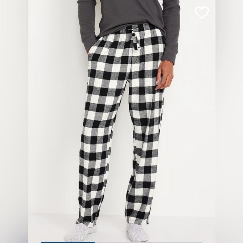 Plaid Button-Up Shirt and Pants Set